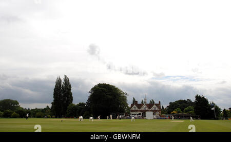 Match de cricket - MCC University - Jour 1 - UCCE Oxford v Nottinghamshire - Les parcs nationaux Banque D'Images