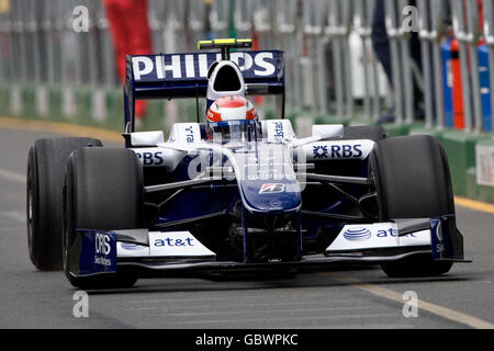 Kazuki Nakajima de Williams lors de la première pratique à Albert Park Banque D'Images