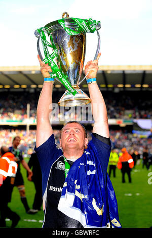 Rugby Union - Heineken Cup - Final - Leicester Tigers v Leinster - Murrayfield Banque D'Images