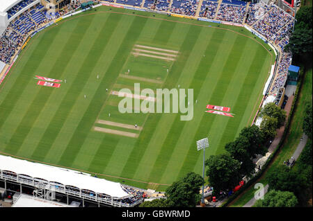 Cricket - The Ashes 2009 - npower Premier Test - Jour 1 - Angleterre v Australie - Sophia Gardens Banque D'Images