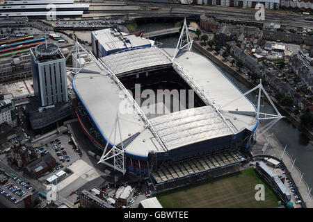 Stock Général - Millennium Stadium - Cardiff Banque D'Images