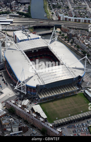 Stock Général - Millennium Stadium - Cardiff Banque D'Images