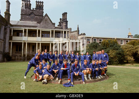 Football - Coupe du Monde Angleterre 66 - France - Formation Possibles Lilleshall Banque D'Images