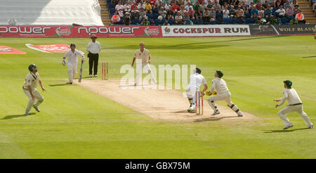 Cricket - The Ashes 2009 - npower Premier Test - Jour 1 - Angleterre v Australie - Sophia Gardens Banque D'Images