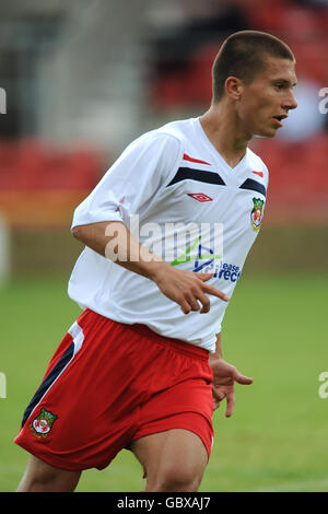 Soccer - Pré saison Friendly - Wrexham v Coventry City - Racecourse Ground Banque D'Images