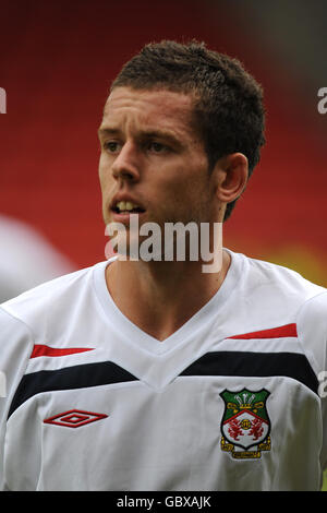 Soccer - Pré saison Friendly - Wrexham v Coventry City - Racecourse Ground Banque D'Images