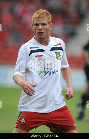 Soccer - Pré saison Friendly - Wrexham v Coventry City - Racecourse Ground Banque D'Images