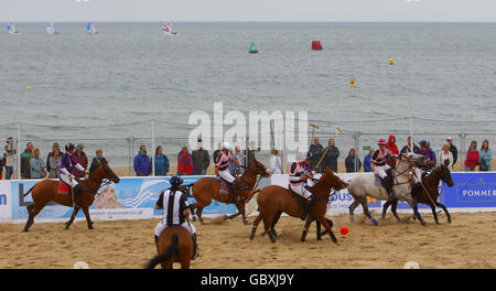 La Beach Polo Championships Banque D'Images