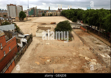 Chelsea Barracks Banque D'Images