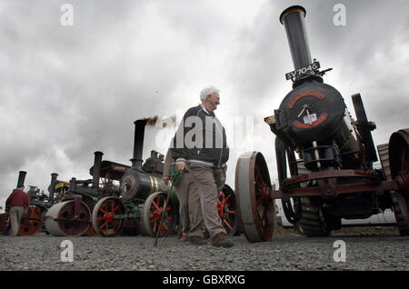 41e foire agricole de la vapeur et de Ballymena Banque D'Images