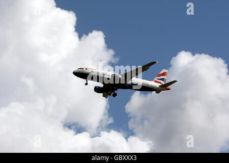 Fonction de l'aéroport d'Heathrow Banque D'Images