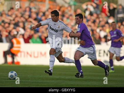 Soccer - Pré saison Friendly - Shamrock Rovers v Real madrid - Stade de Tallaght Banque D'Images