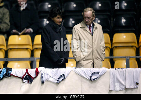 Soccer - Brian Clough Service commémoratif - Pride Park Banque D'Images