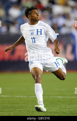 Football - coupe d'or CONCACAF 2009 - Groupe B - Honduras / Grenade - Stade Gillette. Carlos coûteux, Honduras Banque D'Images