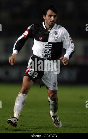 Football - Italien Serie A - Brescia v Sienne. Fabio Pecchia, Sienne Banque D'Images