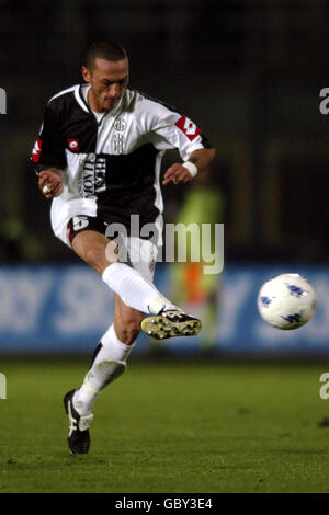 Football - Italien Serie A - Brescia v Sienne. Bruno Cirillo, Sienne Banque D'Images