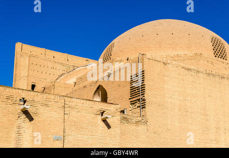 Murs de la mosquée du Shah à Ispahan, Iran Banque D'Images