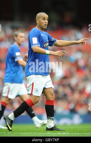 Football - Emirates Cup 2009 - Rangers v Paris Saint-Germain - Emirates Stadium. Madjid Bougherra, Rangers Banque D'Images