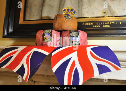 Célébration de la nourriture à Downing Street Banque D'Images