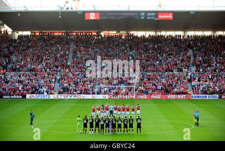 Soccer - Coca-Cola Football League Championship - Middlesbrough v Sheffield United - Stade Riverside Banque D'Images