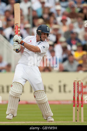 Cricket - The Ashes 2009 - npower Troisième Test - Day 2 - Angleterre v Australie - Edgbaston Banque D'Images