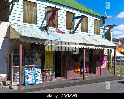 Dh St Johns Antigua Antilles Caraïbes shop/ Banque D'Images