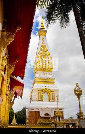 Wat Phra That Phanom Woramahawihan temple en Thaïlande Banque D'Images