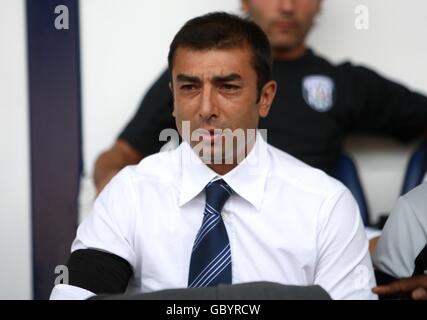 Football - Coca-Cola football League Championship - West Bromwich Albion / Newcastle United - The Hawthorns. West Bromwich Albion Manager Roberto Di Matteo Banque D'Images