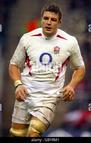 Rugby Union - Investec Challenge - Angleterre / Afrique du Sud. Martin Corry, Angleterre Banque D'Images