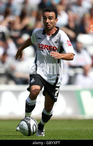 Football - Preseason friendly - Swansea City v FC Twente - The Liberty Stadium. Leon Britton, Swansea City Banque D'Images