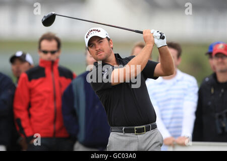 Golf - le championnat ouvert 2009 - deuxième partie - Turnberry Golf Club.Graeme McDowell, Irlande du Nord Banque D'Images