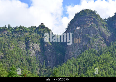 Magnifique Monastère Taktsang au Bhoutan Banque D'Images