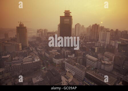 La ville de Chongqing dans la province du Sichuan en Chine en Asie de l'Est. Banque D'Images