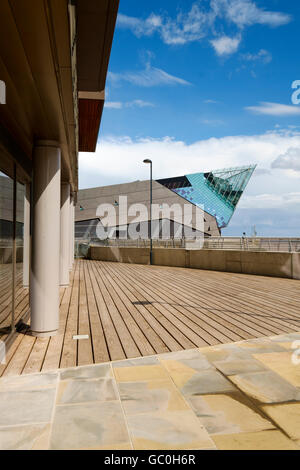 C4DI (Centre d'innovation numérique) et l'aquarium The Deep. Hull, Angleterre Banque D'Images