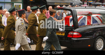 Harry Patch funeral Banque D'Images