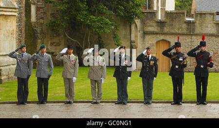 Harry Patch funeral Banque D'Images