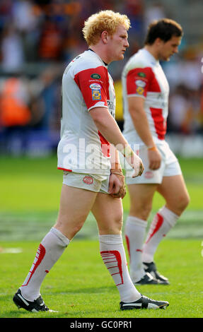 Rugby League - 2009 Carnegie Challenge Cup - Demi-finale - St Helens v Huddersfield Giants - Stade Halliwell Jones Banque D'Images