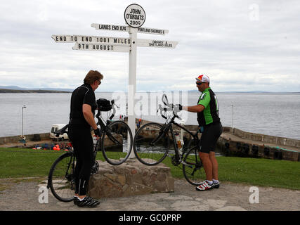 Stock - John O'Groats - Ecosse Banque D'Images