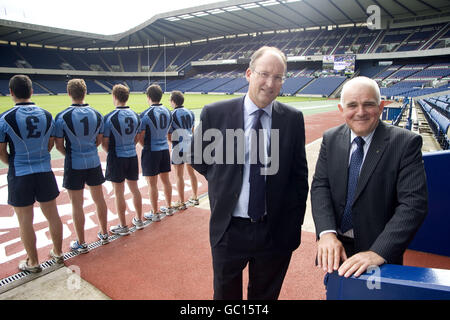 Rugby Union - Rapports - Impact économique de Murrayfield Stadium Murrayfield Banque D'Images