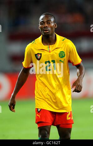 Football - International friendly - Autriche / Cameroun - Ernst Happel Stadion. Eyong Enoh, Cameroun Banque D'Images