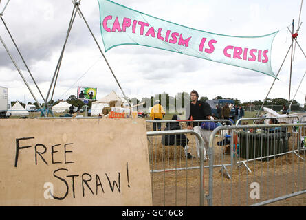 Camp climat Banque D'Images