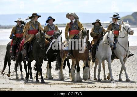 Coutumes et traditions - guerre civile anglaise Re-enactment - Weston-Super-Mare Banque D'Images