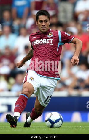 Football - pré saison amical - West Ham United v Napoli - Upton Park. Luis Jimenez, Ham Ouest Unis Banque D'Images