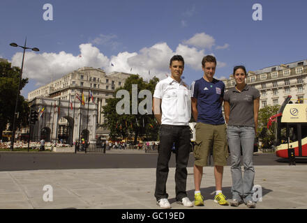 Athlétisme - Dextro Energy triathlon ITU World Championship Photocall - Londres Banque D'Images