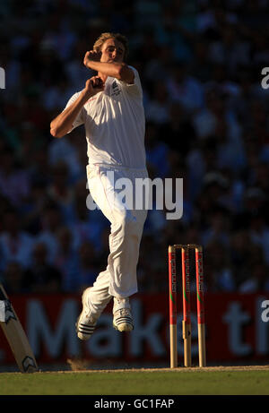 Cricket - The Ashes 2009 - npower Cinquième Test - Day 3 - Angleterre v Australie - Le Brit Oval Banque D'Images