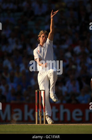 Cricket - The Ashes 2009 - npower Cinquième Test - Day 3 - Angleterre v Australie - Le Brit Oval Banque D'Images