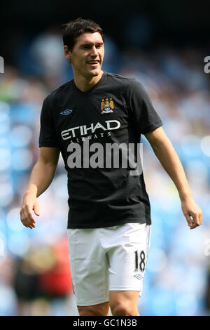 Football - pré-saison amical - Manchester City v Celtic - ville de Manchester stade. Gareth Barry, Manchester City Banque D'Images