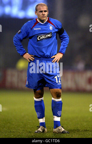 Football - coupe UEFA - Groupe F - AZ Alkmaar v Rangers. Robert Malcolm, Rangers Banque D'Images