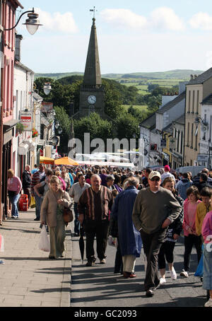 Ould Lammas Fair - Ballycastle - Comté d'Antrim, en Irlande du Nord Banque D'Images