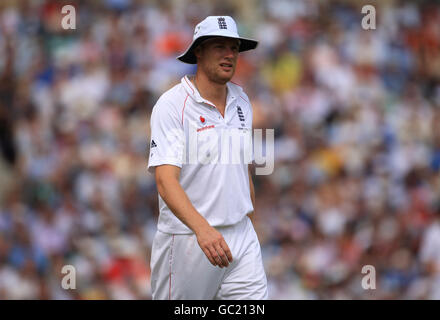 Cricket - The Ashes 2009 - npower Cinquième Test - Day 2 - Angleterre v Australie - Le Brit Oval Banque D'Images